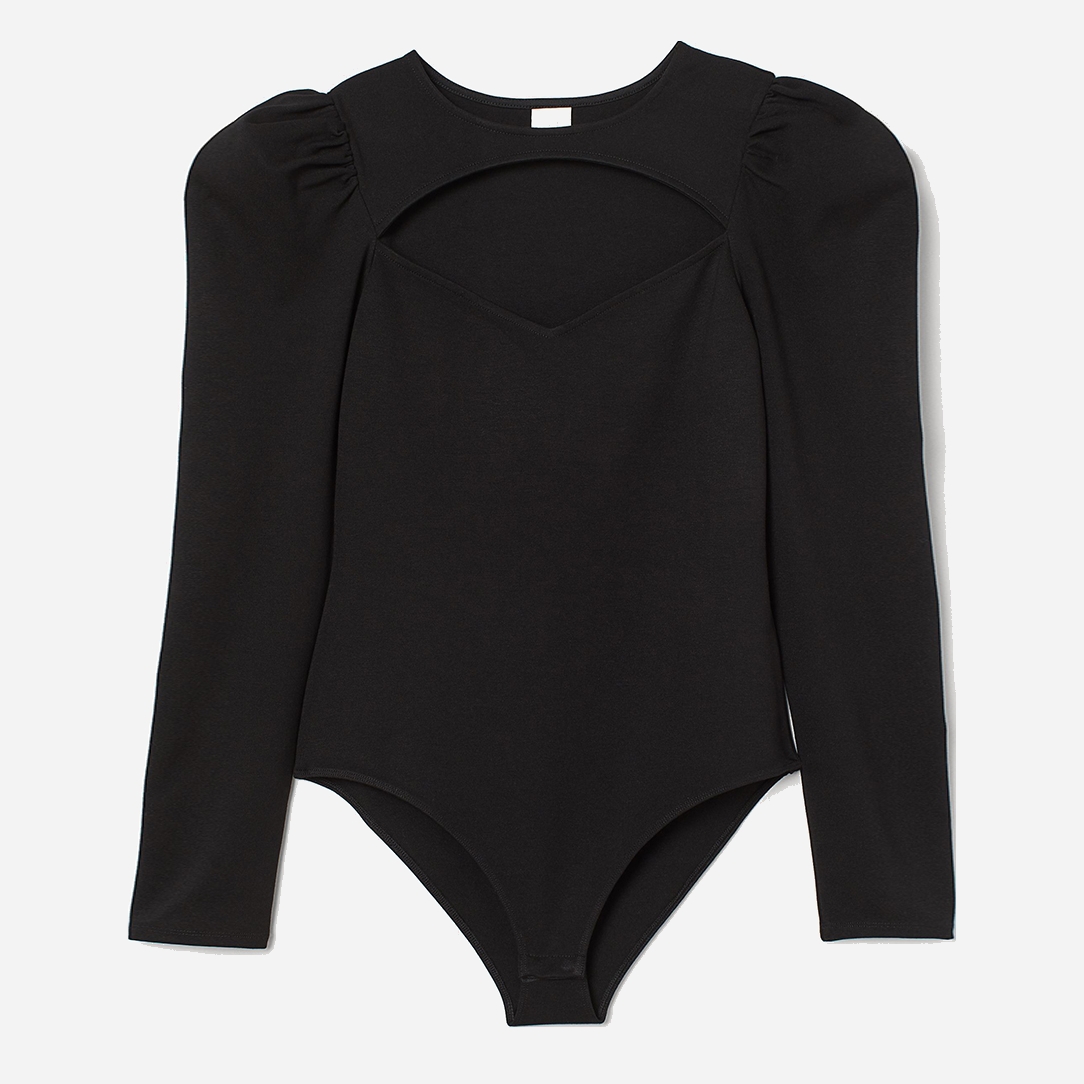 

Боди-блузка H&M 837694 L Черное