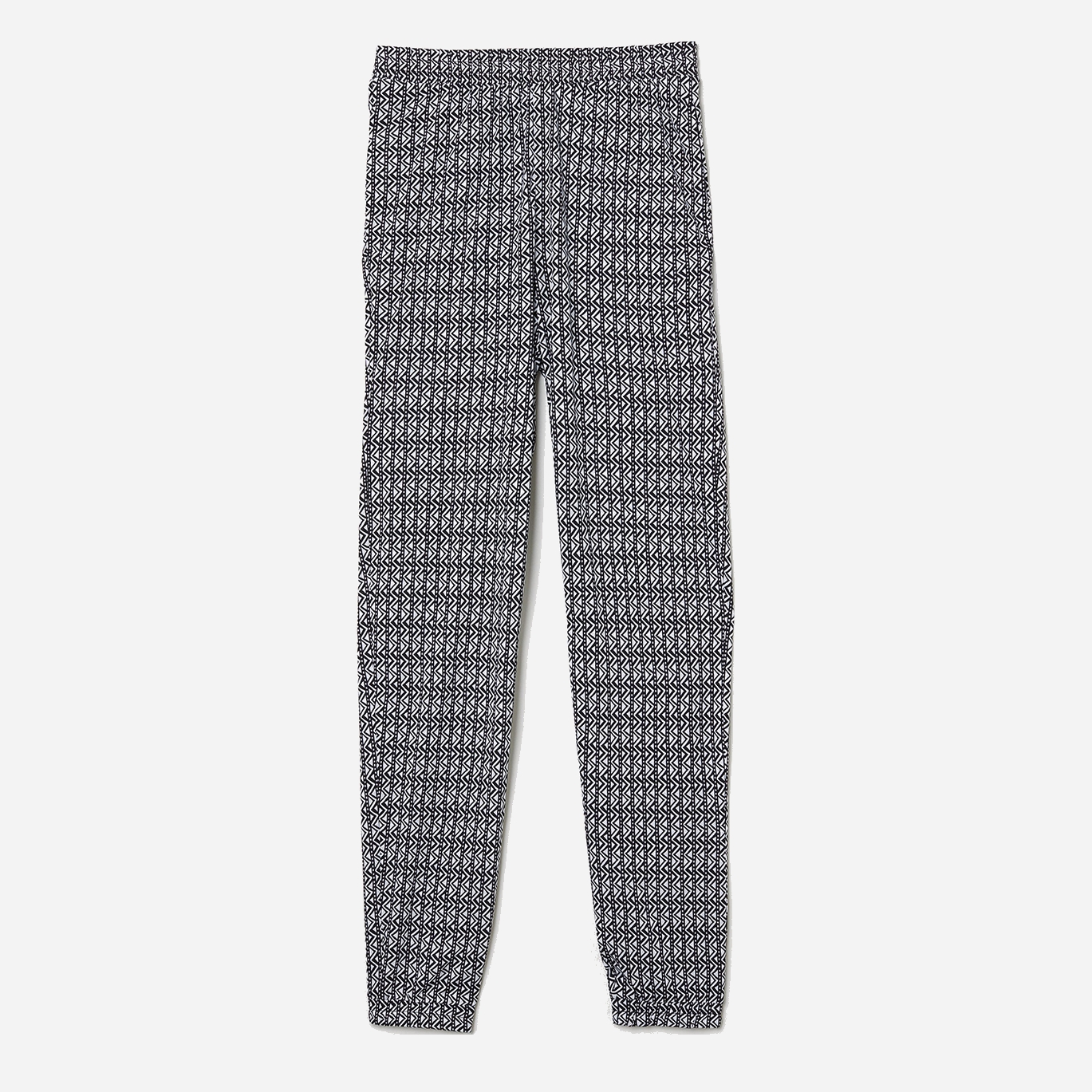 

Брюки пижамные H&M 637499 S Черно-белые