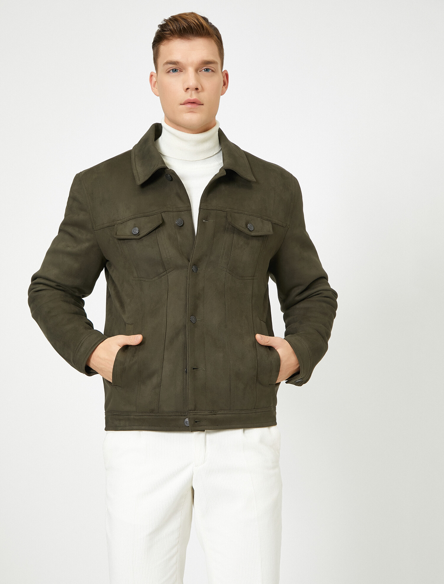 

Куртка Koton 0KAM21491HW-890 XL Khaki
