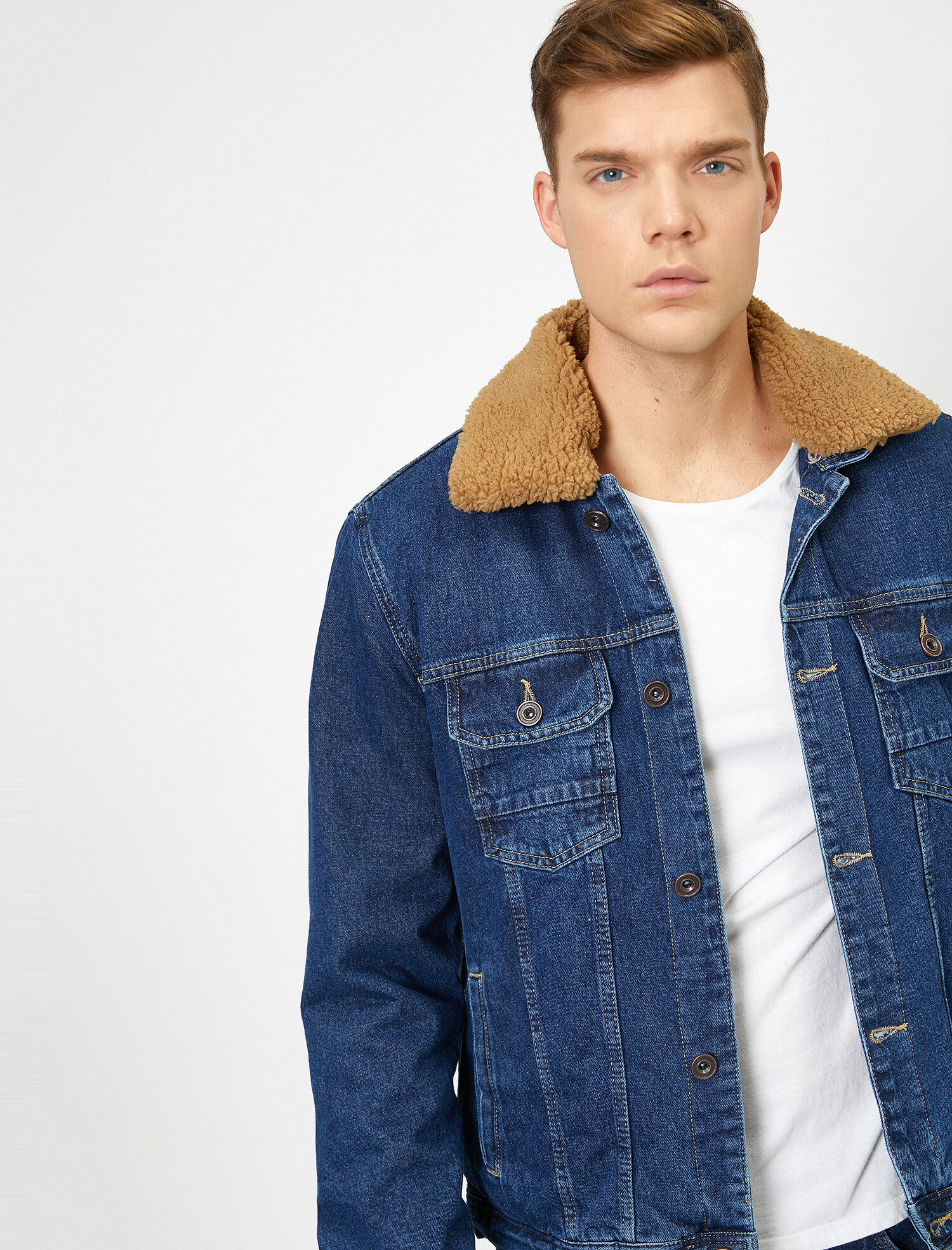 

Куртка Koton 0KAM53043LD-741 S Indigo