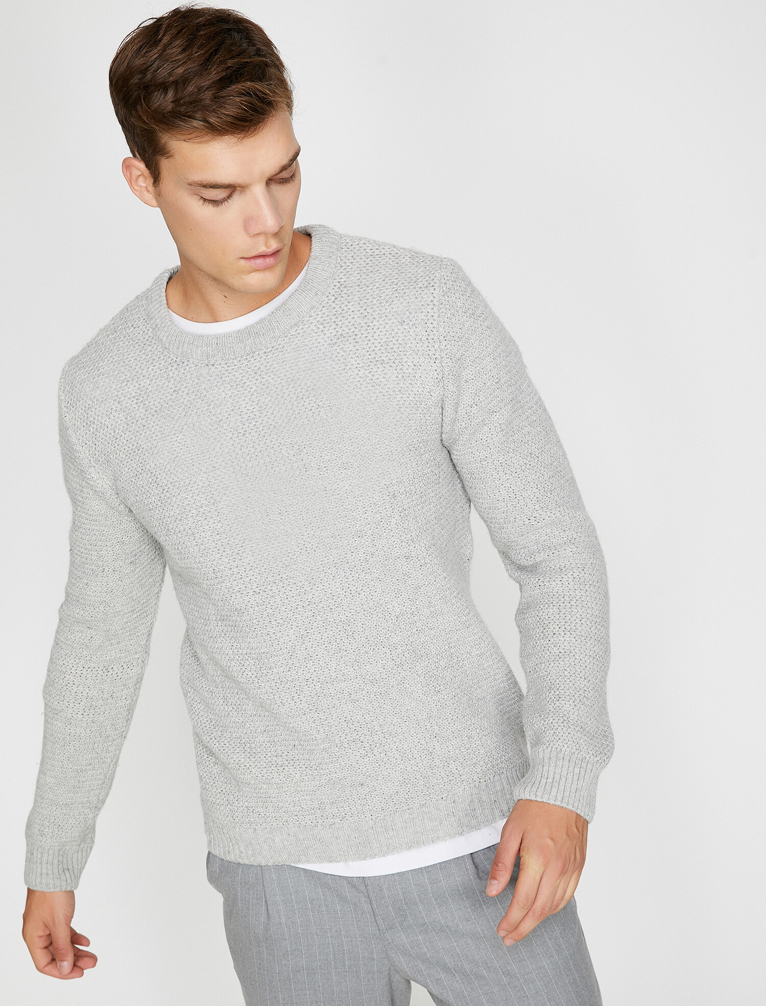 

Джемпер Koton 0KAM91862DT-023 M Grey
