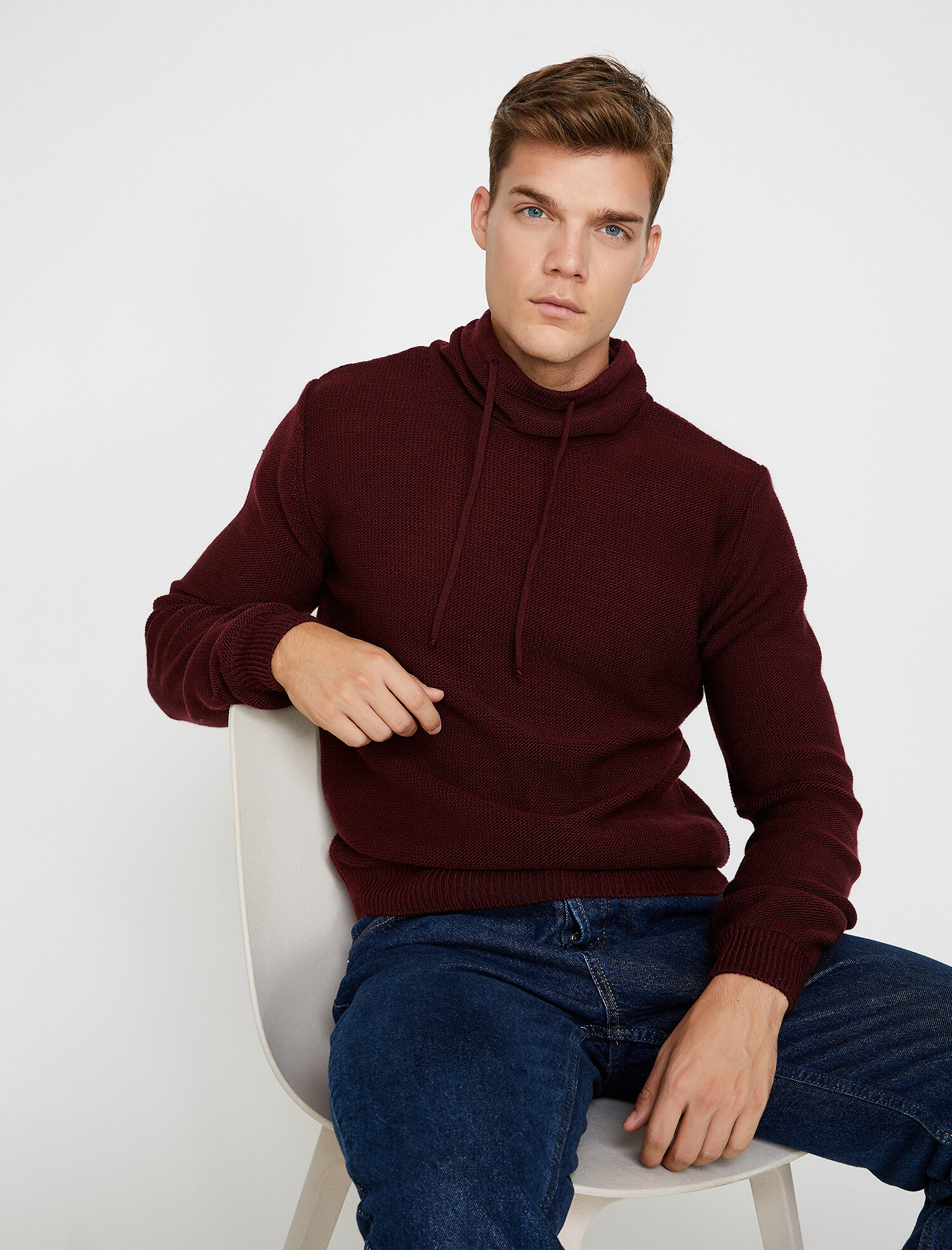 

Свитер Koton 0KAM91276GT-456 M Wine
