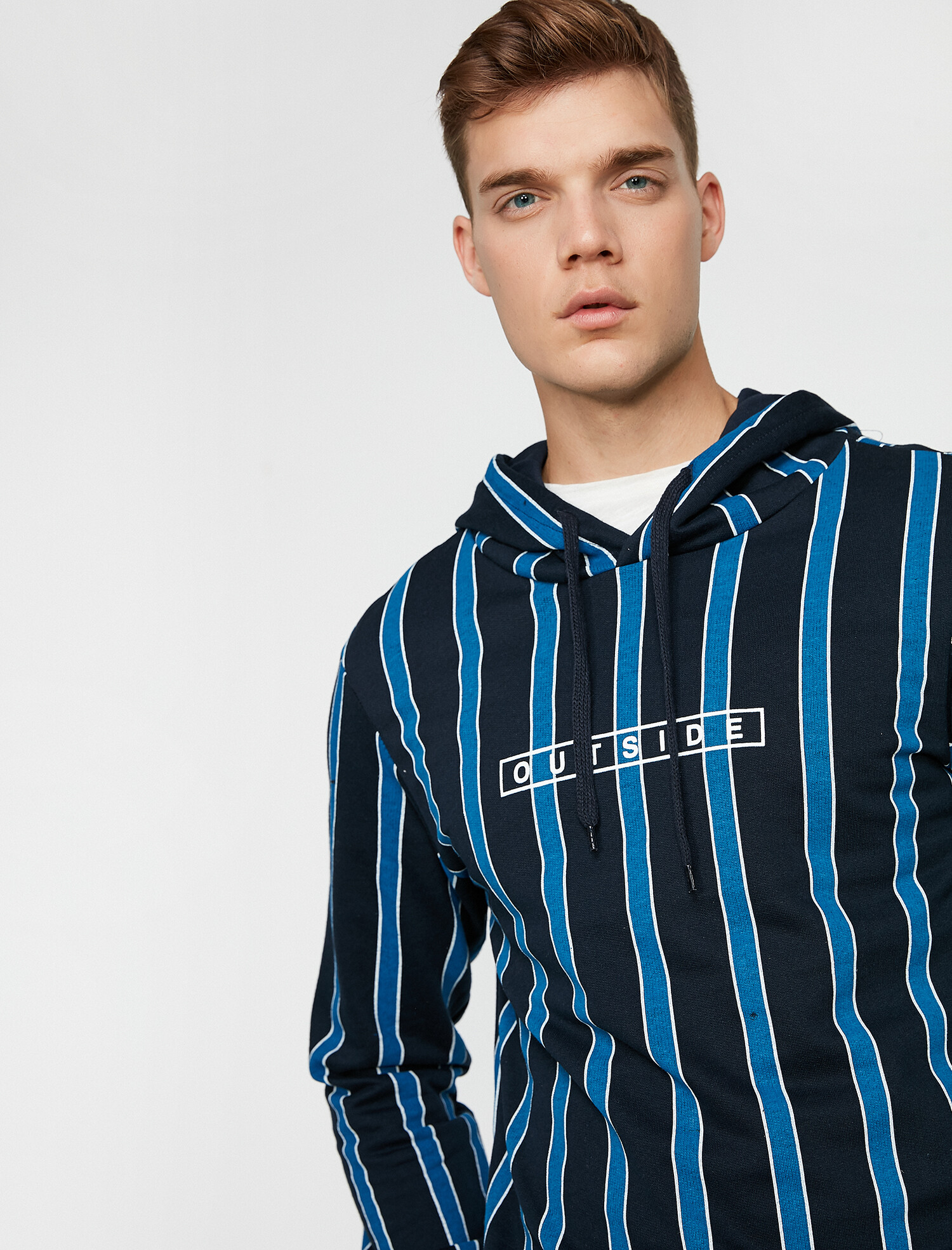 

Худи Koton 0KAM71706CK-01M XL Marine Stripe