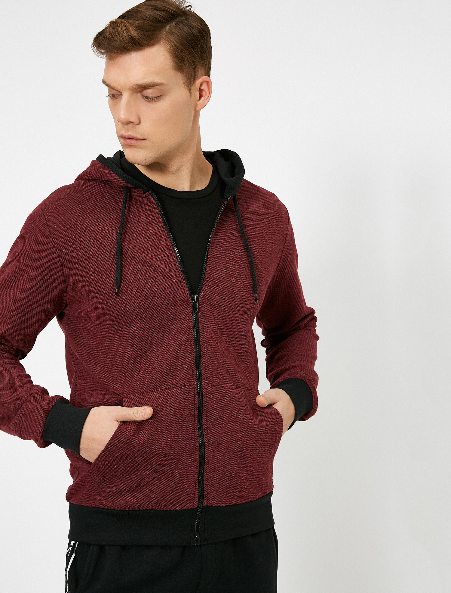 

Спортивная кофта Koton 0YAM71088LK-477 S Bordeux