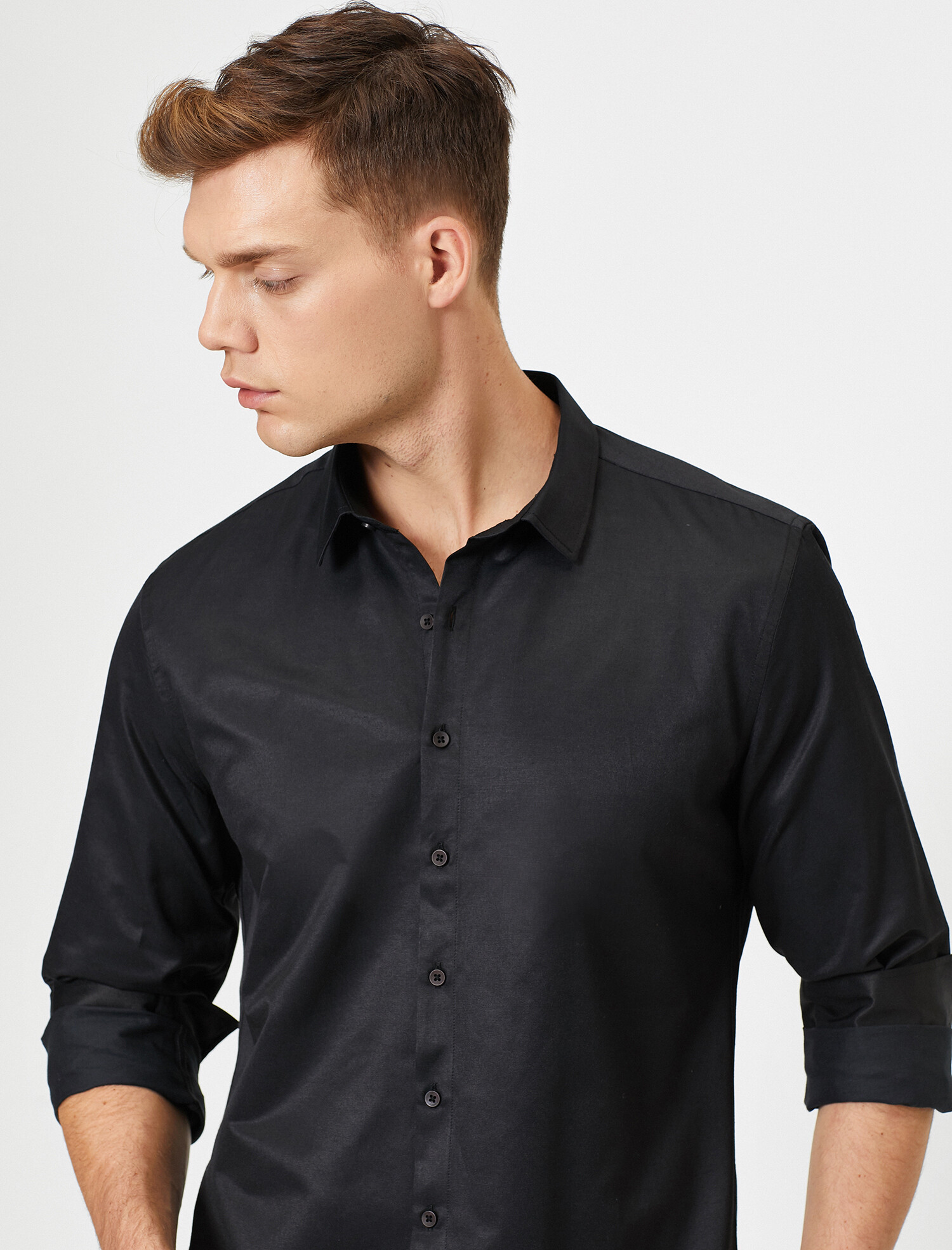 

Рубашка Koton 0KAM69136NW-999 M Black