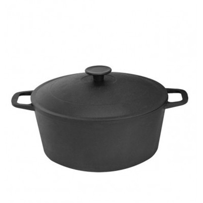 

Кастрюля чугунная Биол с крышкой 3 литра 0803