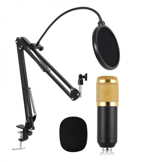 

Конденсаторный Микрофон студийный M-800U PRO-MIC