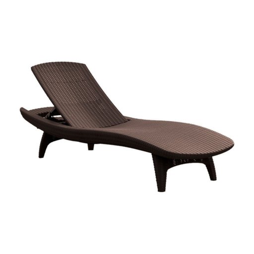 

Шезлонг leroy Keter Pacific Lounger коричневый 12192502