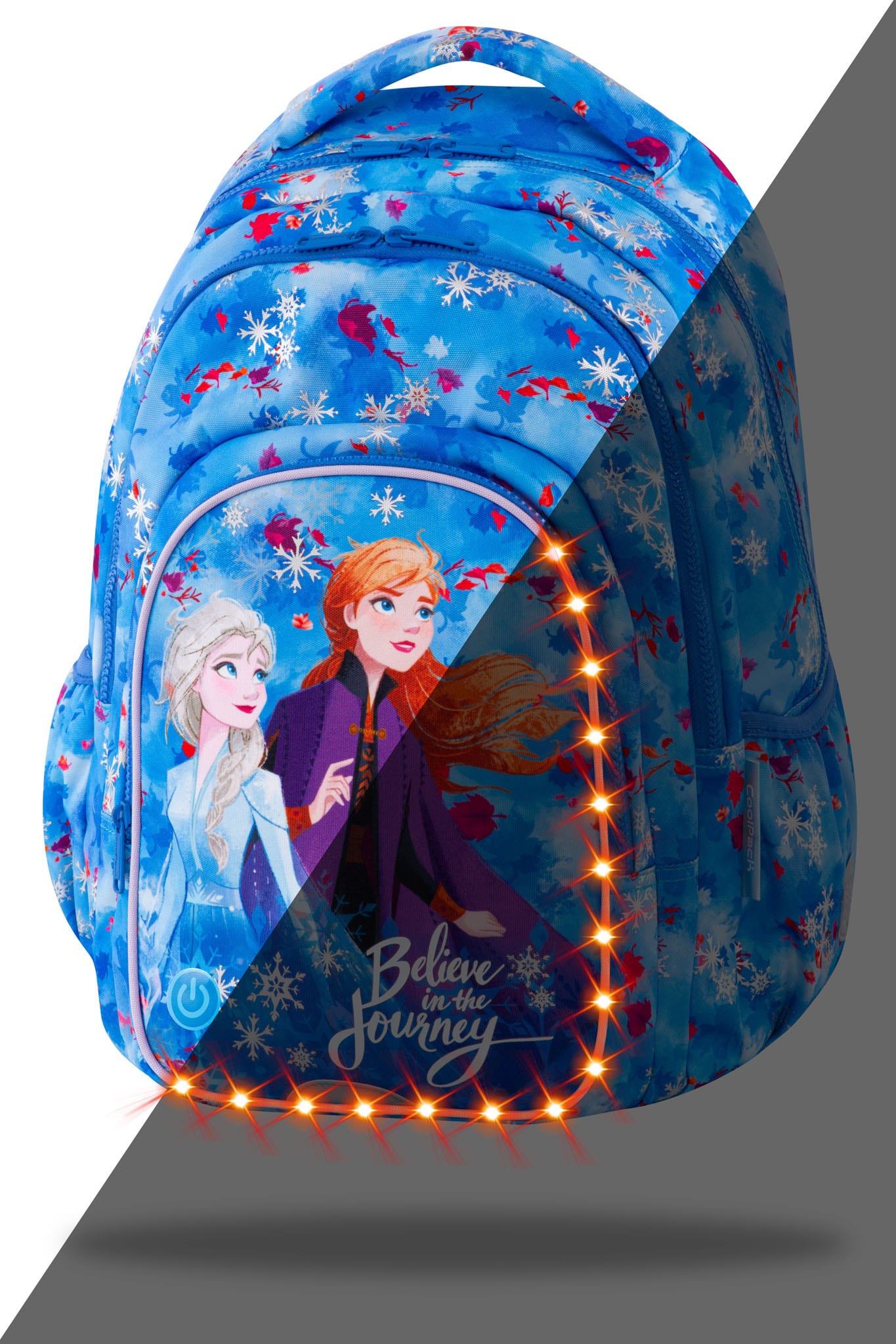 

Рюкзак CoolPack Spark L Frozen II c LED подсветкой ультралегкий 26 л 44х31х20 см (B45306)