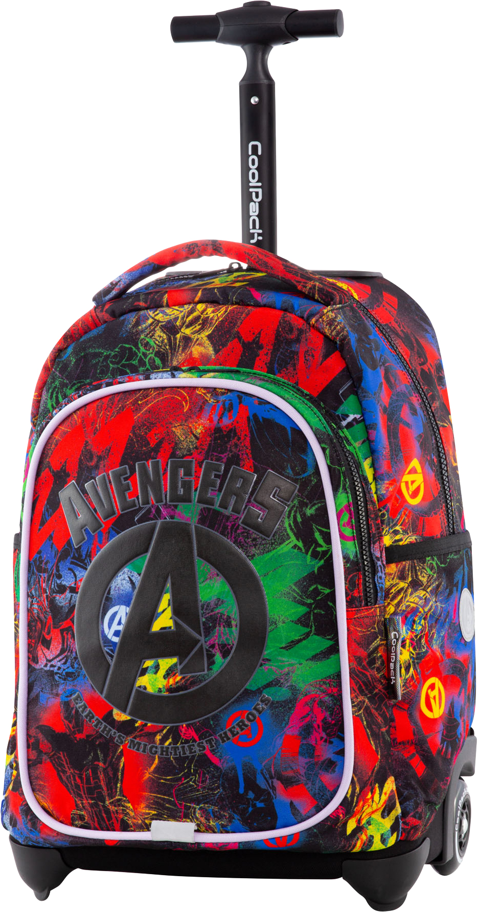 

Рюкзак CoolPack Jack Avengers на колесах 24 л 44х31х19 см (B53307)