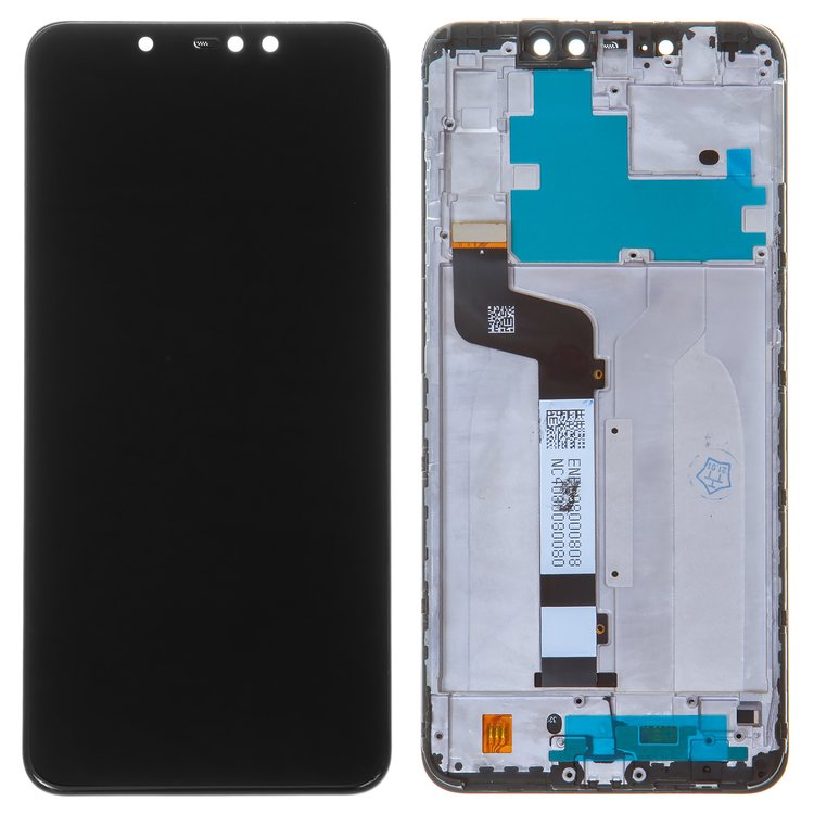 

Дисплей для Xiaomi Redmi Note 6 Pro с сенсором черный и рамкой