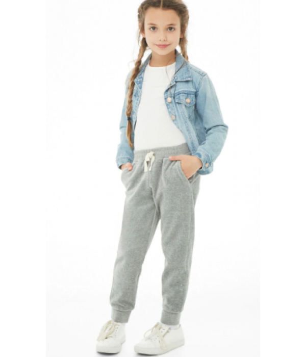 

Спортивные Джоггеры Forever 21 Велюровые 122 см Серый 00317525013
