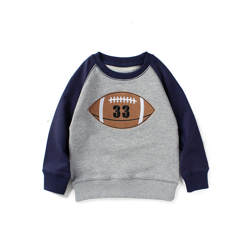 

Свитшот для мальчика American football AKL (120) Серый (58814)