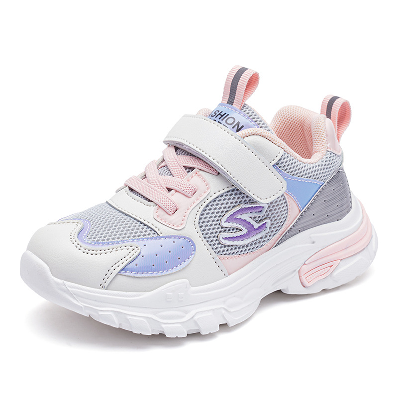 

Кроссовки для девочки Purple logo Hobibear (32) Молочный (58603)