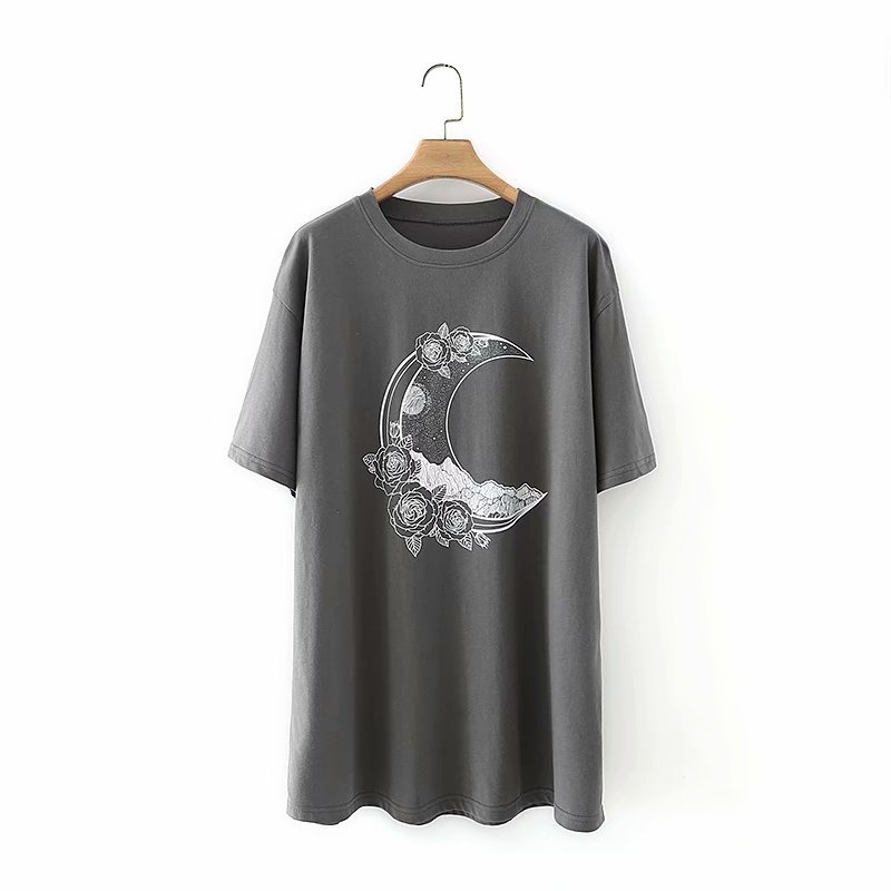 

Футболка женская Moon Berni Fashion (M) Серый