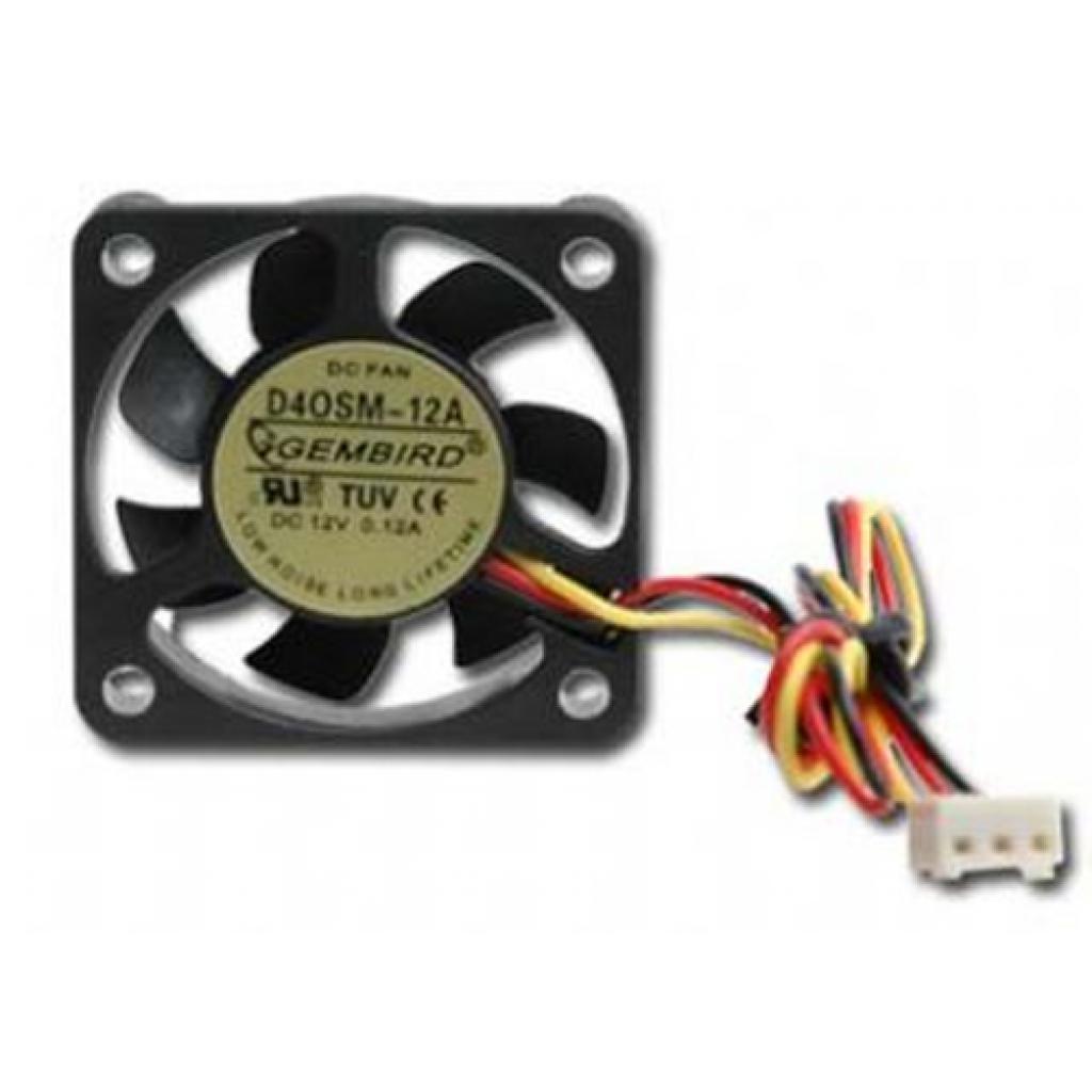

Кулер для корпуса GEMBIRD D40SM-12A