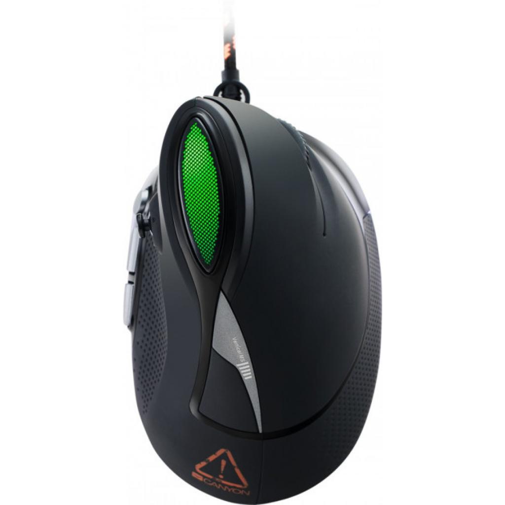 

Мишка CANYON Emisat USB Black (CND-SGM14RGB)