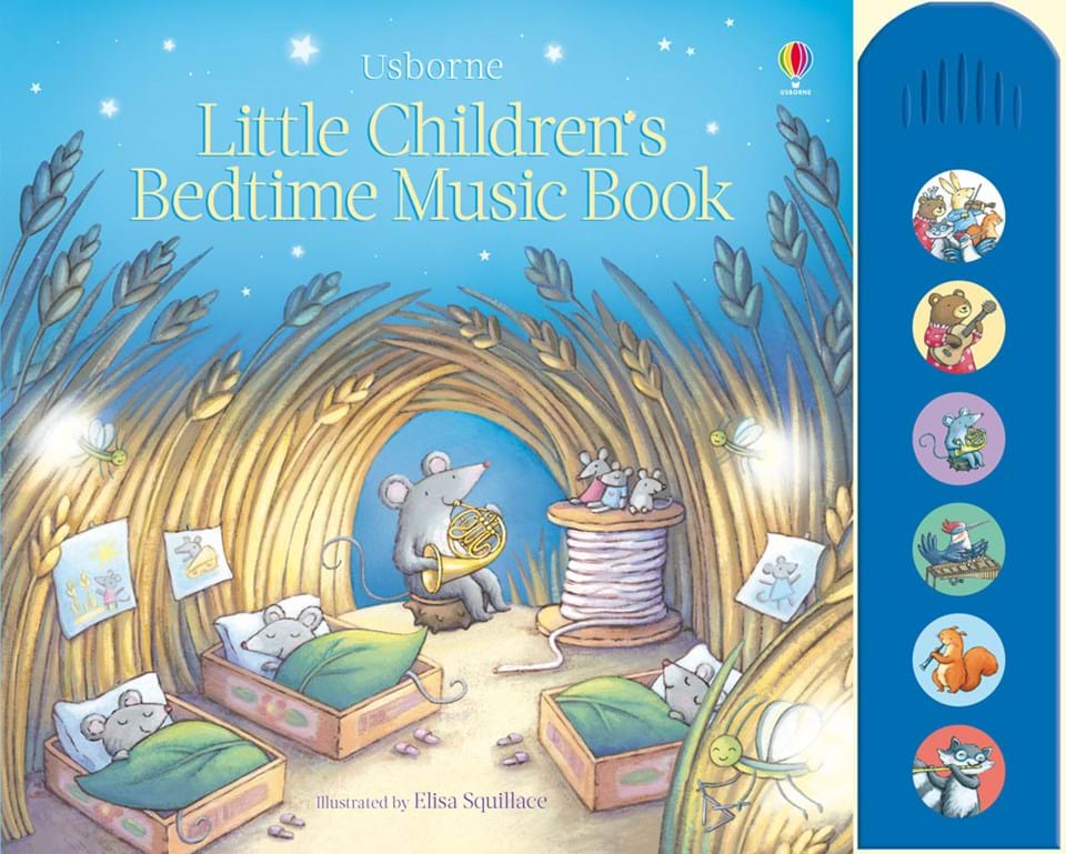 

Музыкальная детская книга Usborne Усборн Little Children’s Bedtime Music Book, англ. язык (9781409563457)