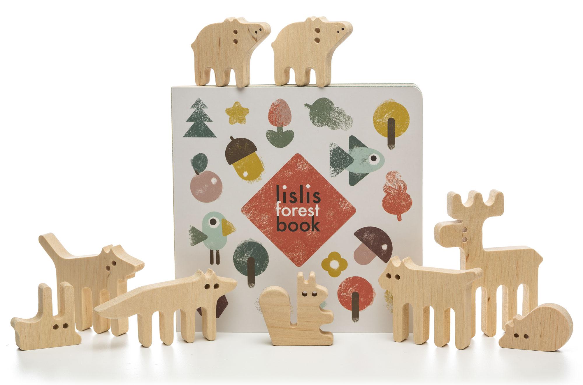 

Подарочный набор Lislis toys Игра-балансир Лесные зверюшки и книжка Forest book (02 ЛЗ 0003)