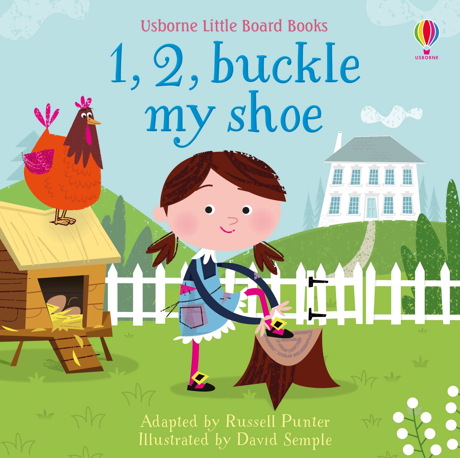 

Детская книга Usborne Усборн 1,2 пристегните мою обувь, англ. язык (9781474983600)