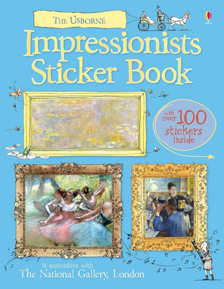 

Книга с наклейками Usborne Усборн Импрессионисты, англ. язык (9781474953108)