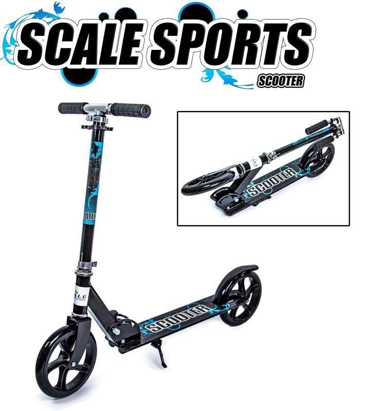 

Двухколесный самокат Scooter 460 Black складной на больших колесах 20 см (204923054)