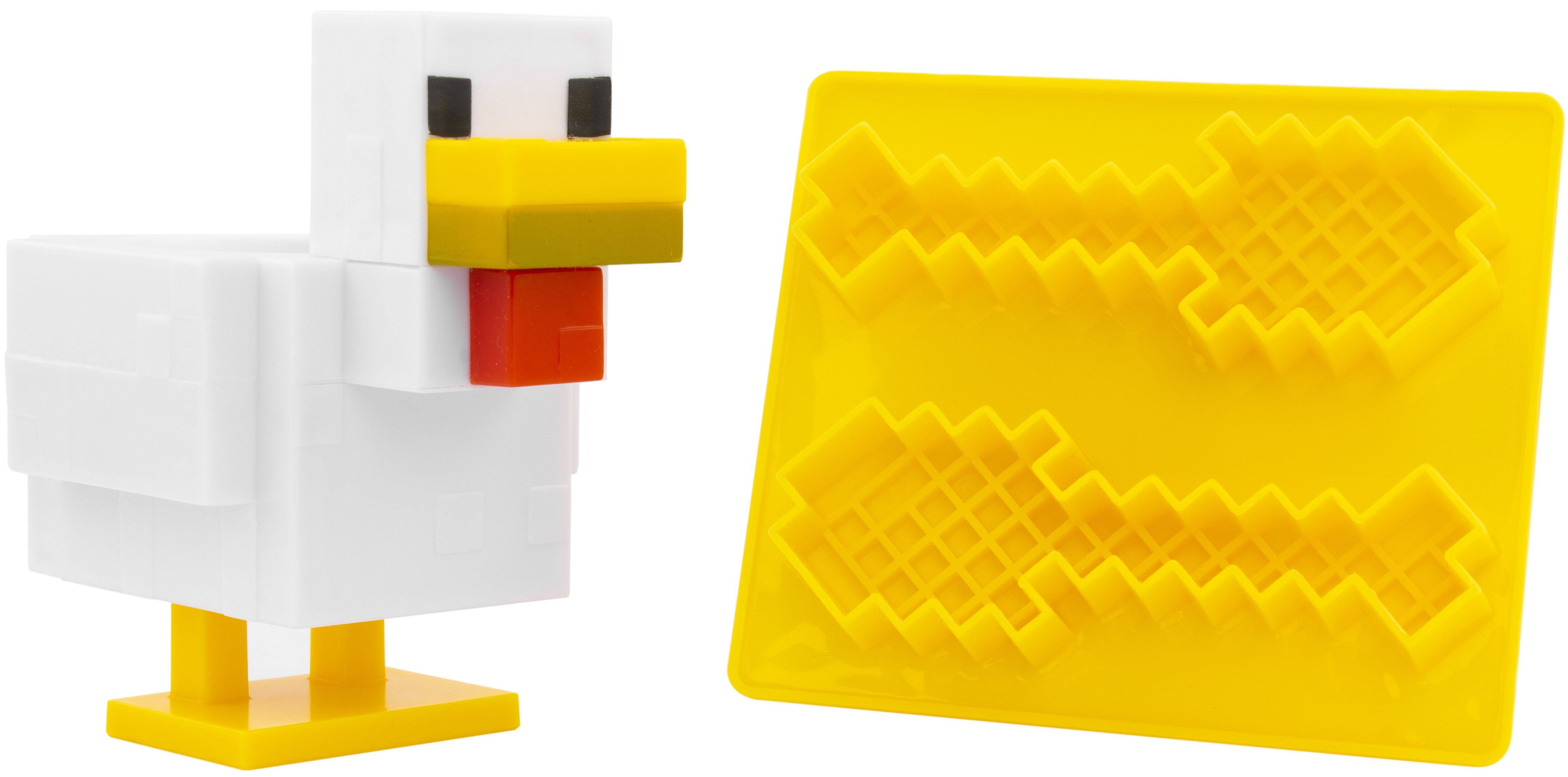 

Набор посуды Paladone Minecraft - Chicken Egg Cup and Toast Cutter BDP
