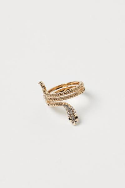 

Кольцо-змейка H&M XS/S (15,5-16,5) Золотистый