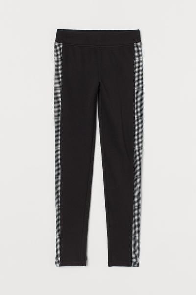 

Леггинсы H&M 152 (150/66) Черный/Клетка