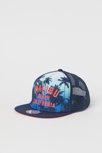 

Кепка с рисунком H&M 92/104 (50-51) Темно-синий/Malibu Beach