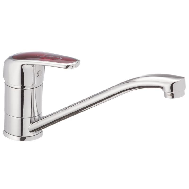 

Смеситель для раковины HAIBA MAGIC 555-07 с красной ручкой (ZMSH-5557151)