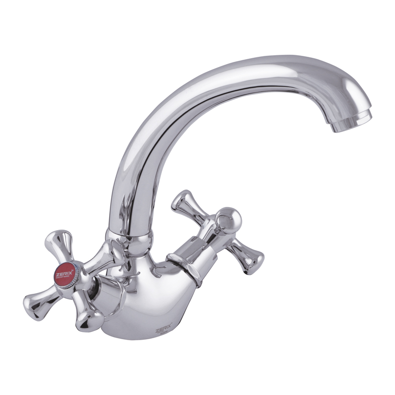 

Смеситель для умывальника ZERIX TLC 827 (ZMSH-5556503)