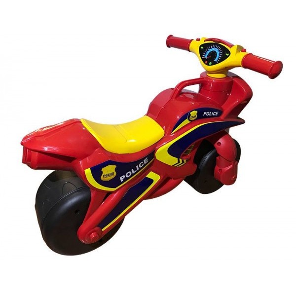 

Беговел байк ПОЛИЦИЯ DOLONI TOYS 0138/560 с широкими колесами (GLS-88240353)