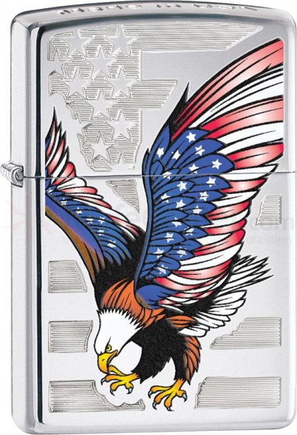 

Зажигалка Zippo 250 EAGLE FLAG