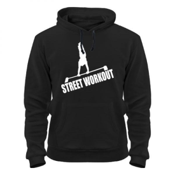 

Худи с принтом мужская Sprintom (Street Workout) XL, черная