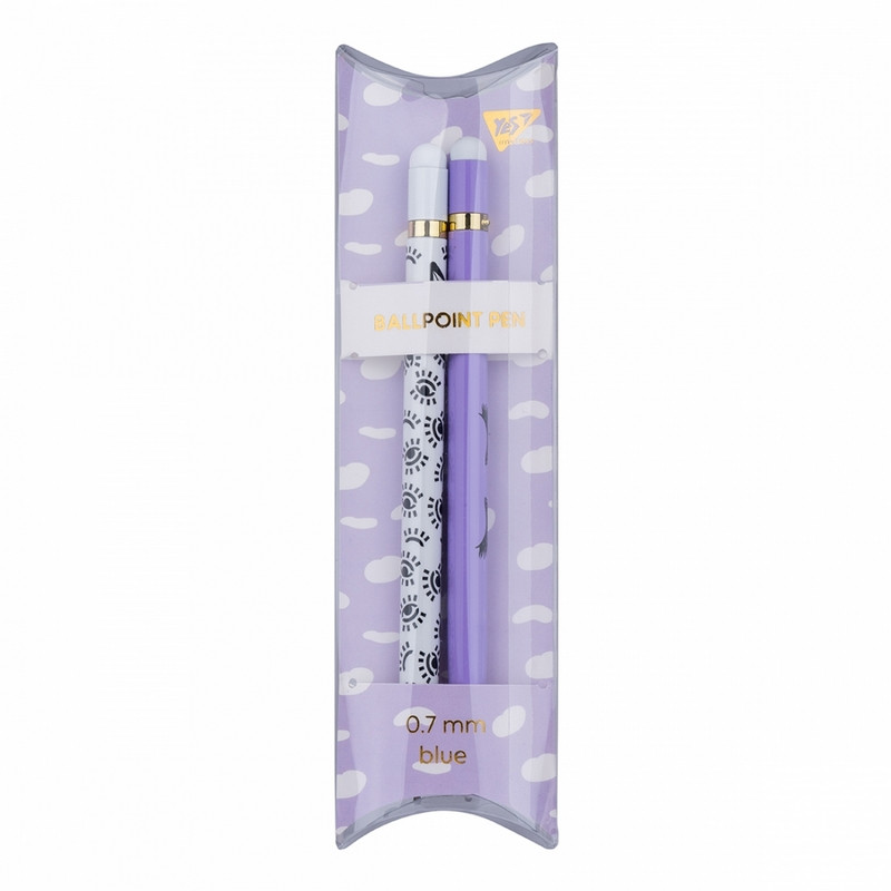 

Ручка шариковая поворотная со стилусом Yes Donna 2 шт 2 диз. (411935)