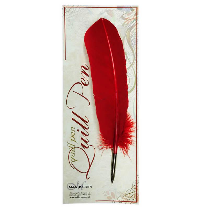 

Ручка из пера Manuscript Quill Pen 1шт из ассорти 10 цв (5020180450025)