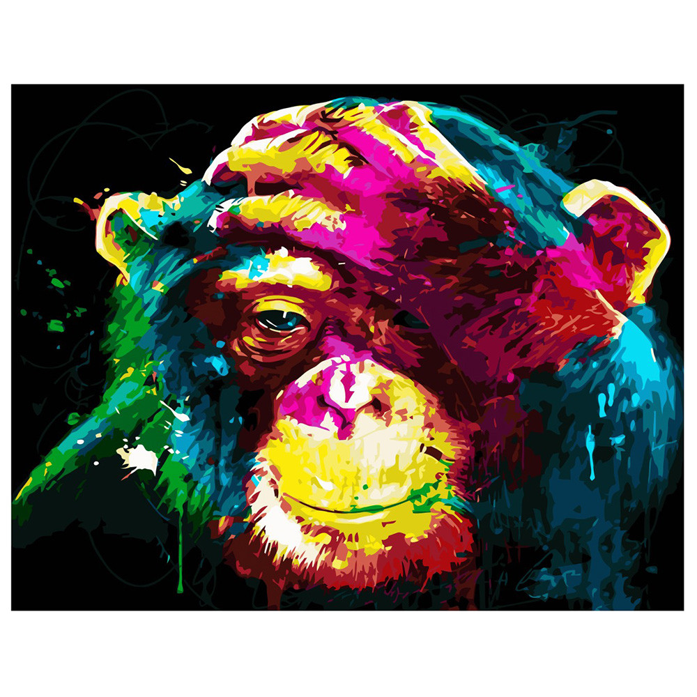 

Картина по номерам Горилла, 40*50 см, ST
