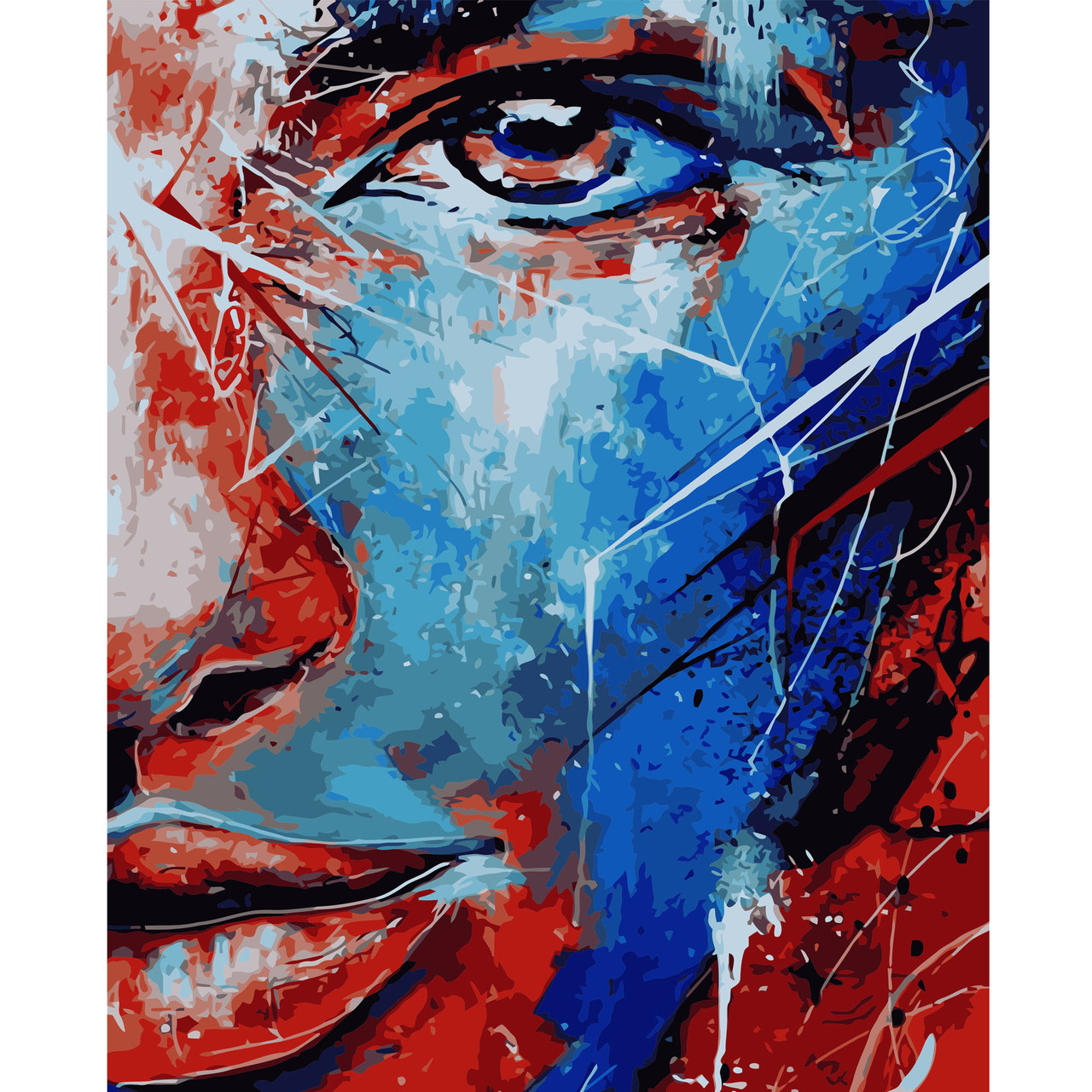 

Картина по номерам Вгляд незнакомки, 40*50 см, ST