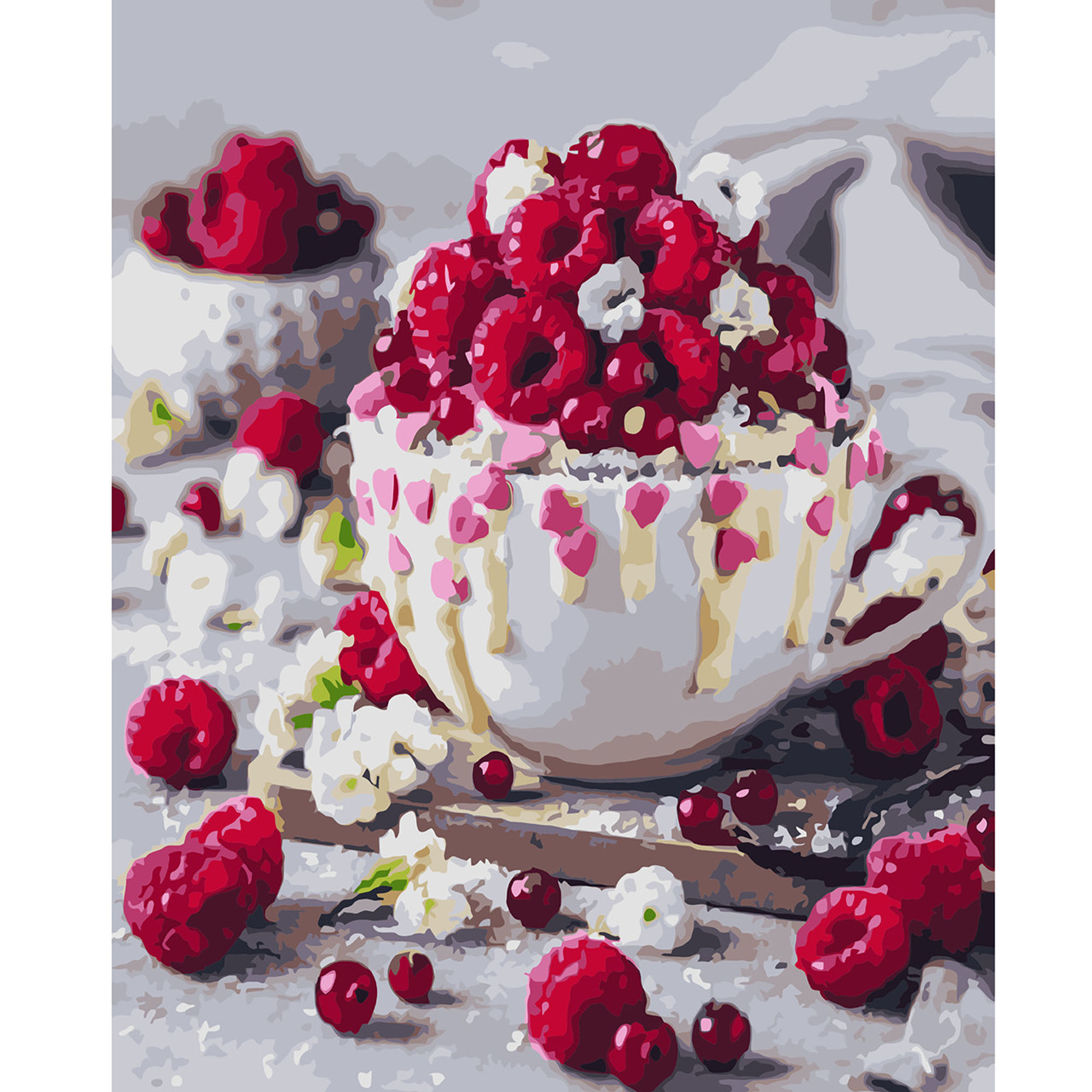 

Картина по номерам малиновая сладость, 40*50 см, ST в коробке