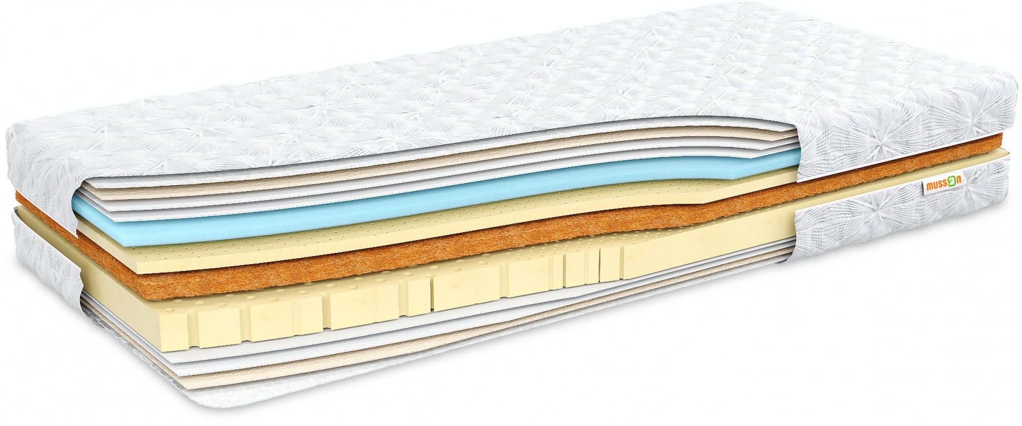 

Матрас Musson ЭКОЛАТЕКС МЕМОРИ COCOS 80*200