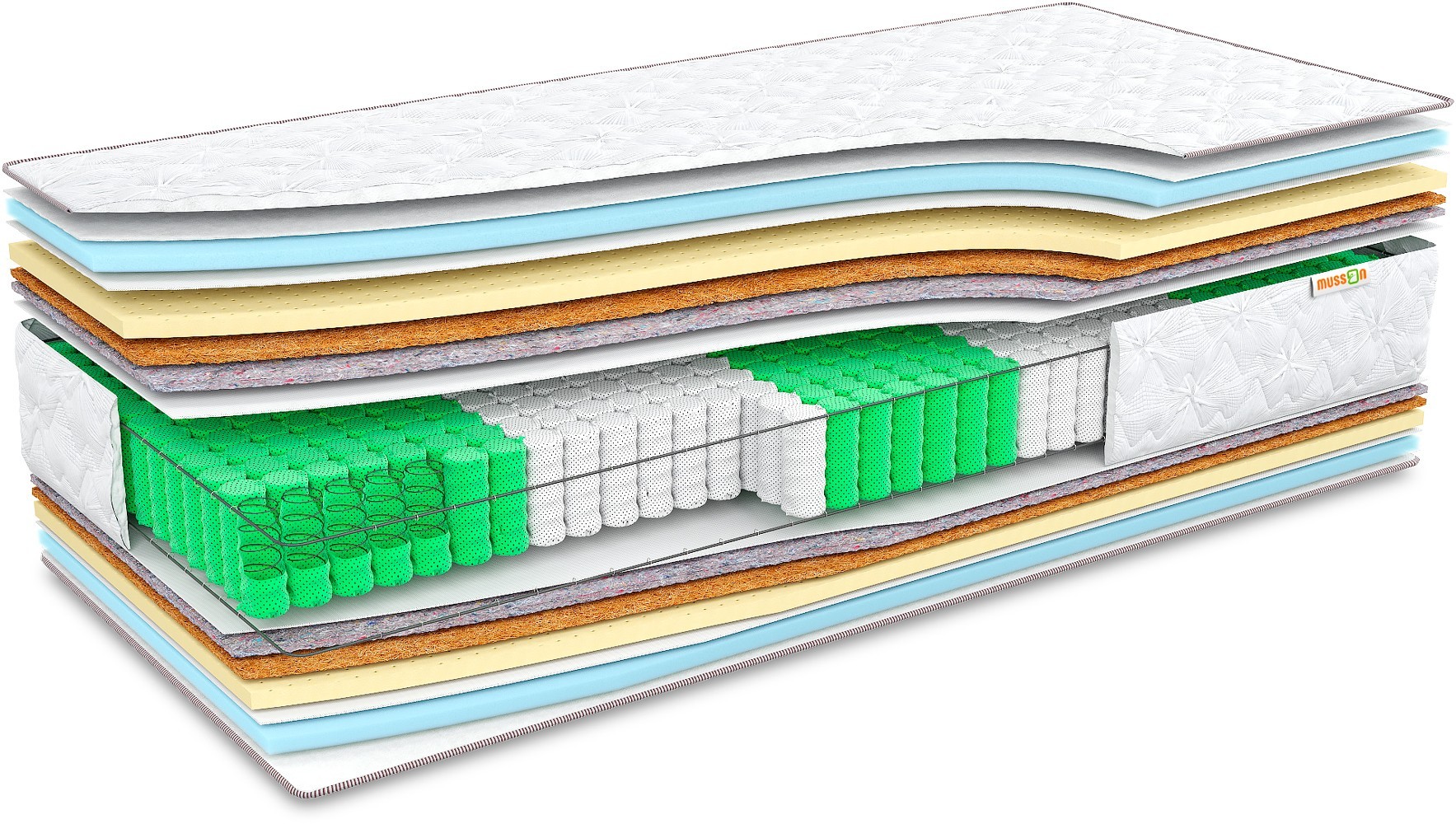 

Матрас Musson ЭЛИТ МЕМОРИ DUAL 90*190