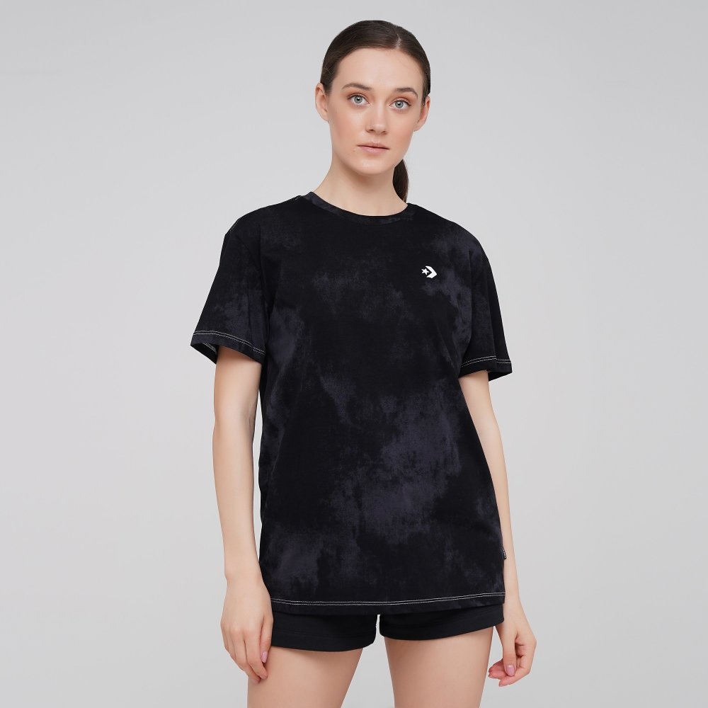 

Женская футболка Converse Wash Effect Relaxed Tee Черный 40 (con10021466-001)