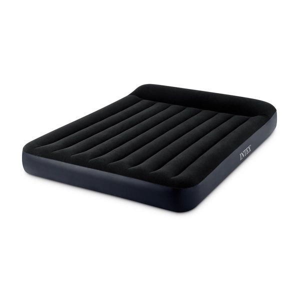

Матрас надувной Intex двухместный велюровый 203*152*25 см Fiber-Tech 64143