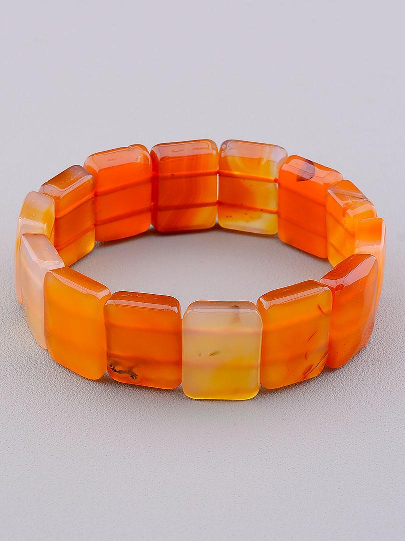 

Браслет Сердолик 20 см. 074051
