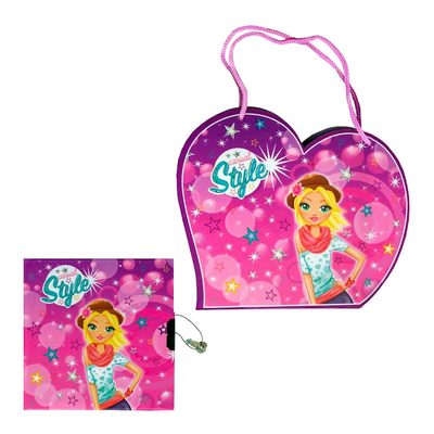 

Блокнот Malevaro Стиль на замочке в сумочке (L480703) (10-535491)