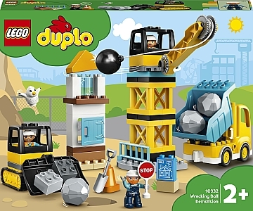 

Конструктор "Сокрушительный шаровидный таран", 10932 - LEGO DUPLO (20-892729)