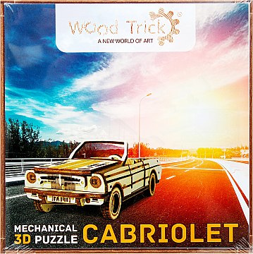 

Конструктор "Кабриолет", 110 деталей - Wood Trick (20-617640)