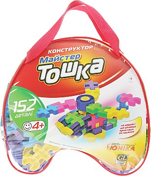

Конструктор "Мастер Тошка", 152 детали - Юника (20-272519)