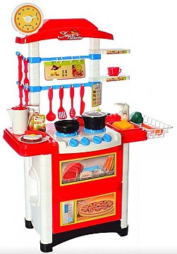 

Игровой набор "Кухня маленькой хозяйки", красный - Shantou (20-826368)